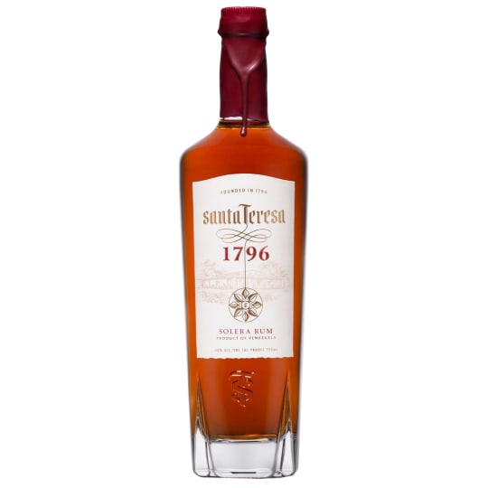 Santa Teresa 1796 Solera Rum 750ml - Rum. Product of Venezuela.