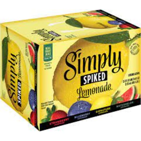 Simply Spiked Lemonade 12 Pack 12oz Cans - 