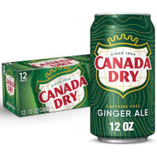 Canada Dry Ginger Ale 12Pack Cans - 