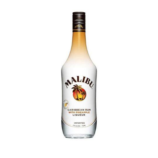 Malibu Pineapple 750ml - Pineapple Rum.
