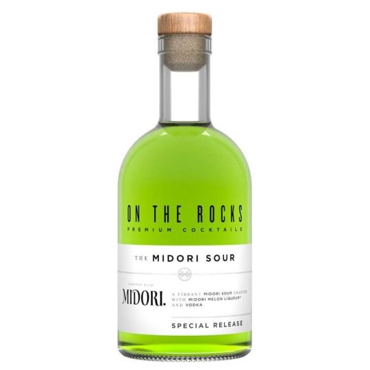 On The Rocks Midori Sour 375ml - RTD. Limited Edition.