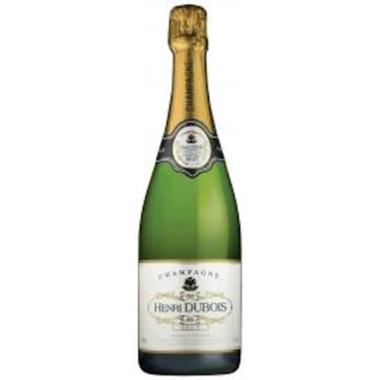 Henri Dubois Brut NV - 750mL - Henri Dubois Brut is a traditional non-vintage Champagne blend of Chardonnay, Pinot Noir, and Pinot Meunier. It opens with notes of green apple, citrus, pear, and light brioche, supported by a soft mousse and a clean, dry finish.  It stands out as a straightforward, classic Brut NV that emphasizes freshness and balance, offering reliable Champagne character at an accessible price point.