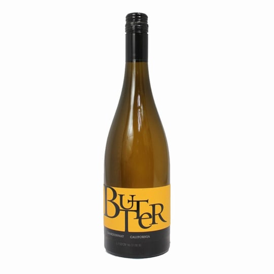 Butter Chardonnay - 750mL - Butter Chardonnay is a California Chardonnay crafted in a rich, smooth style. It shows ripe notes of baked apple, pear, and tropical fruit, layered with vanilla, toasted oak, and buttery creaminess, with a soft texture and rounded finish.  A crowd-pleasing California Chardonnay, it delivers the bold fruit and oak-driven character many Chardonnay drinkers look for, making it an approachable choice for everyday enjoyment.