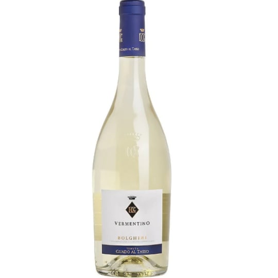 Guado al Tasso Vermentino - 750mL - Guado al Tasso Vermentino is a Tuscan white wine from the Bolgheri coast, crafted by Antinori. Made from Vermentino grapes, it shows bright aromas of citrus, white peach, pear, and Mediterranean herbs, with fresh acidity, subtle minerality, and a clean, lingering finish.  It stands out for its coastal Tuscan character, combining freshness and elegance with the depth and polish associated with one of Italy’s most respected wine estates.