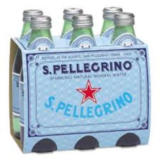 S.Pellegrino 6pack 250ml - Sparkling Water.
