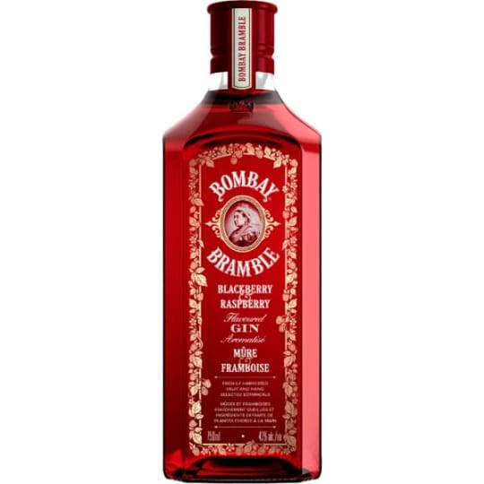 Bombay Bramble 750ml - Blackberry & Raspberry Flavored Gin.