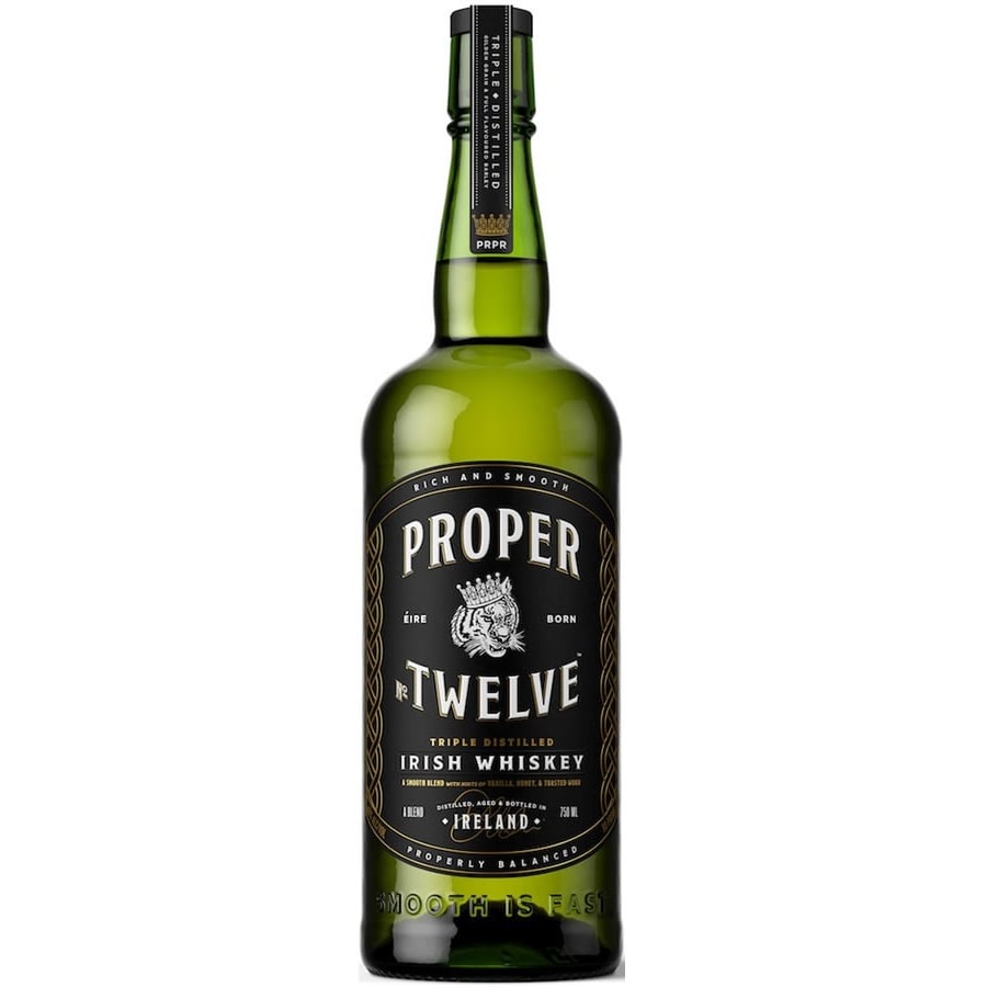 PROPER TWELVE IRISH WHISKEY 750ml - 