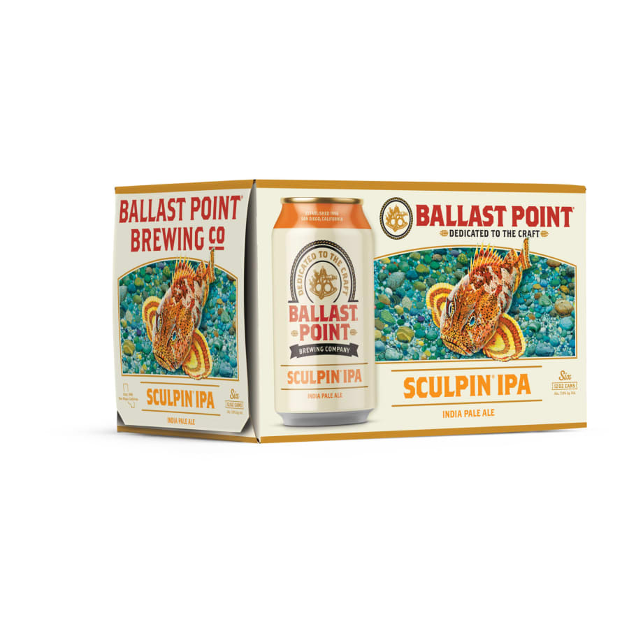 Ballast Point Sculpin IPA 6x 12oz Cans Delivery in Cypress, CA