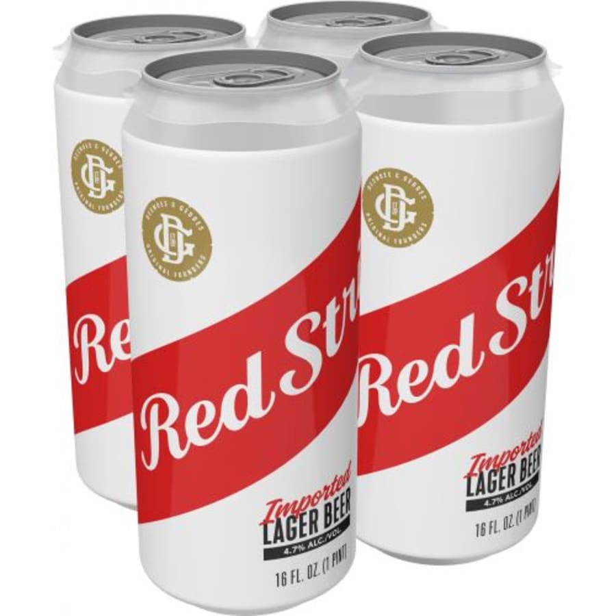 RED STRIPE 16 OZ 4PK CANS - 