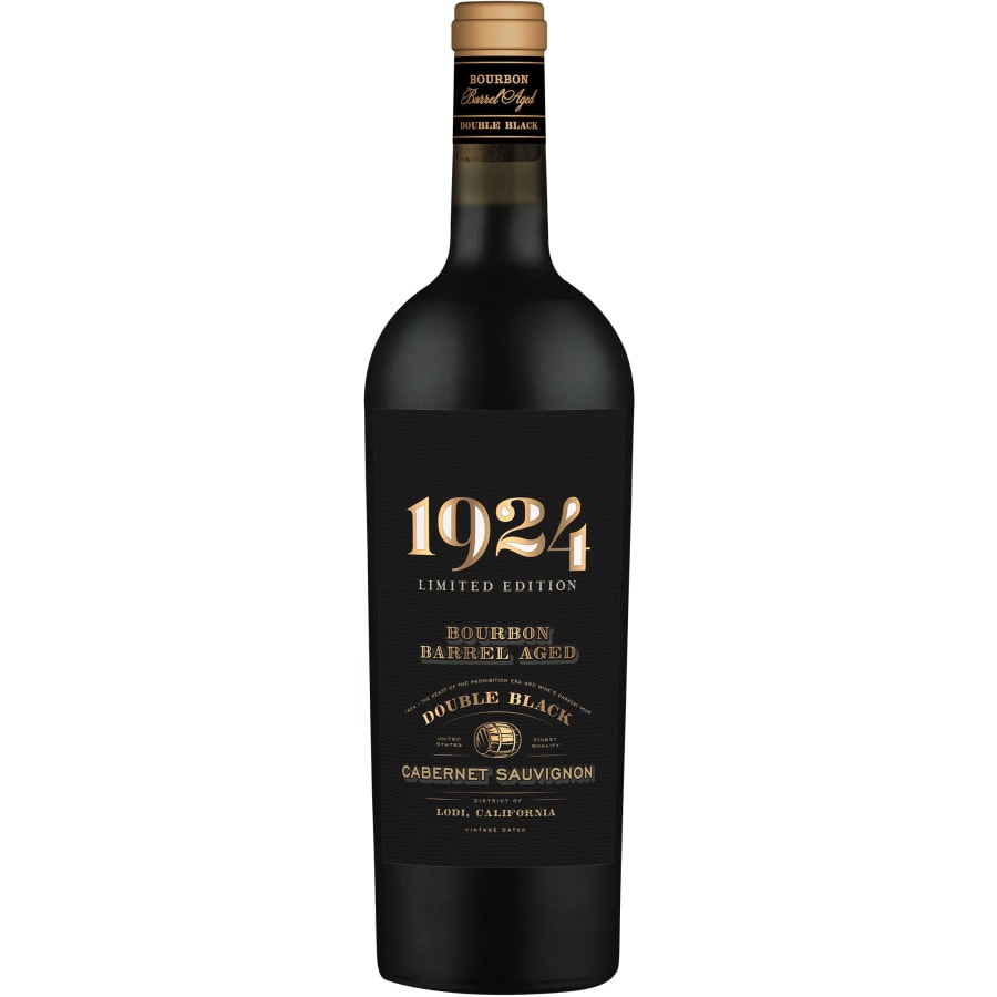 1924 BOURBON BARREL AGED DOUBLE BLACK CAB SAUV 750 ML - 