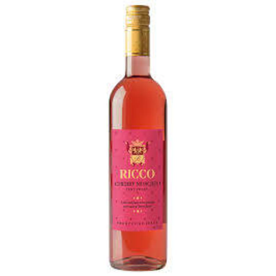 RICCO CHERRY MOSCATO 750ML - RICCO CHERRY MOSCATO 750ML