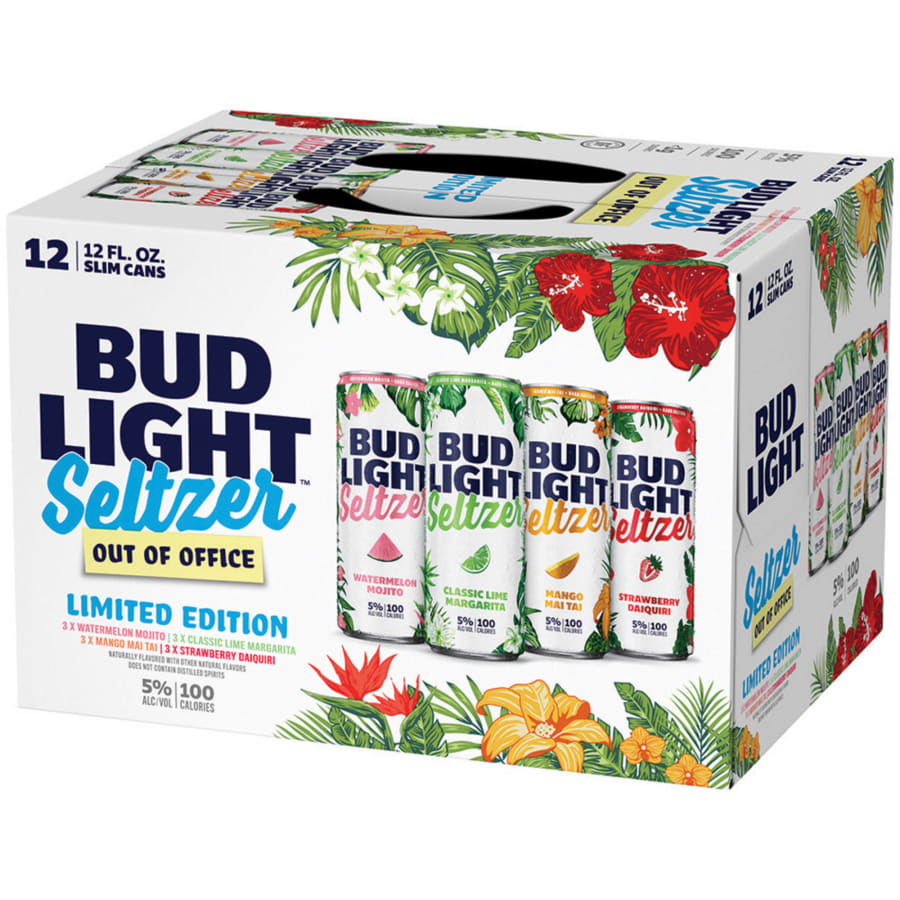 BUD LIGHT OUT OF OFFICE 12 PK - 