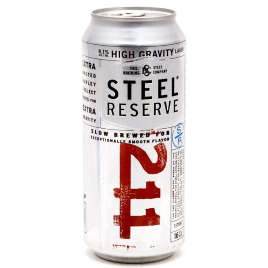 STEEL RESERVE 16OZ CAN - 