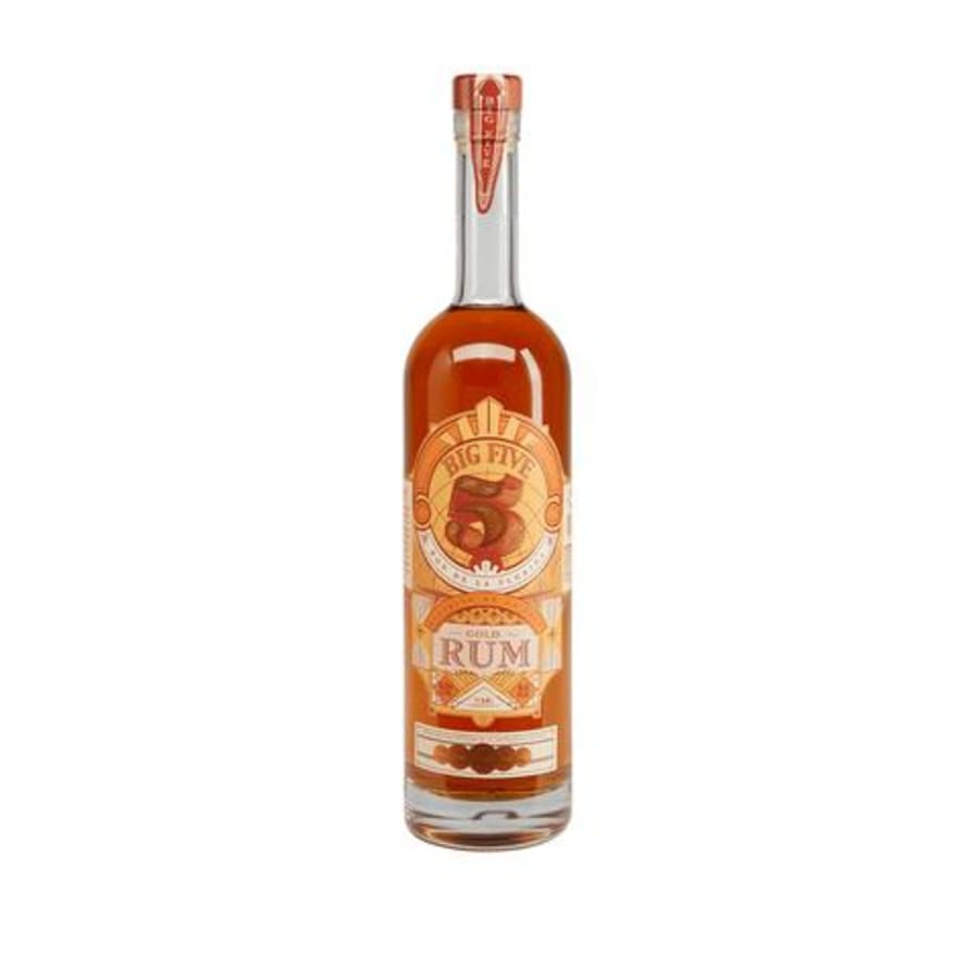 BIG FIVE FLORIDA GOLD RUM 750ML - 