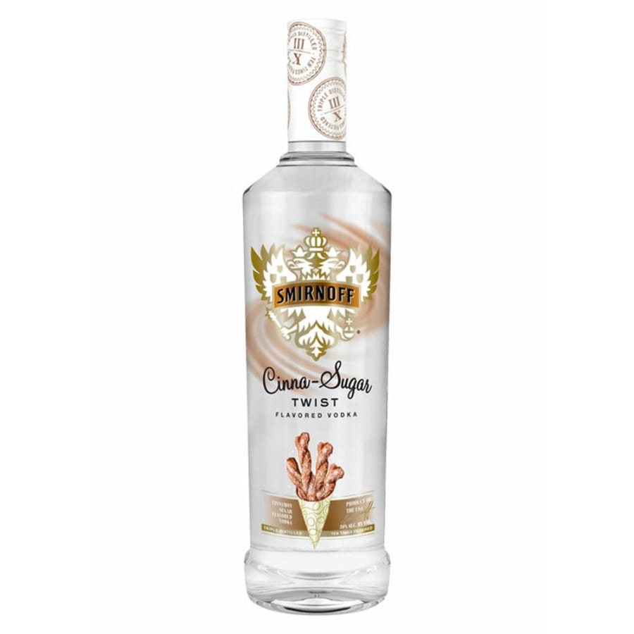 SMIRNOFF CINNAMON SUGAR 750ML - 