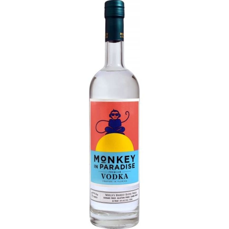MONKEY IN PARADISE VODKA 750ML - 