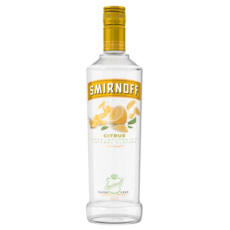 SMIRNOFF CITRUS 750ML - 