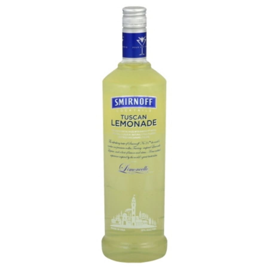 SMIRNOFF TUSCAN LEMONADE 750ML - 
