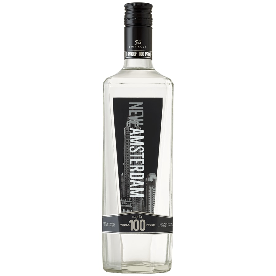 NEW AMSTERDAM 100 PROOF 750ML - 