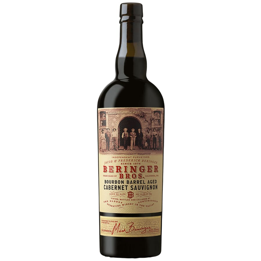 BERINGER BROS CABERNET SAUVIGNON BOURBON BARREL 750ML - 