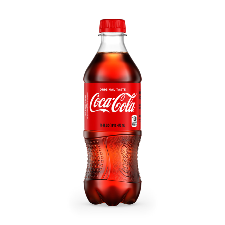 Coca Cola      16 oz glass bottle - 