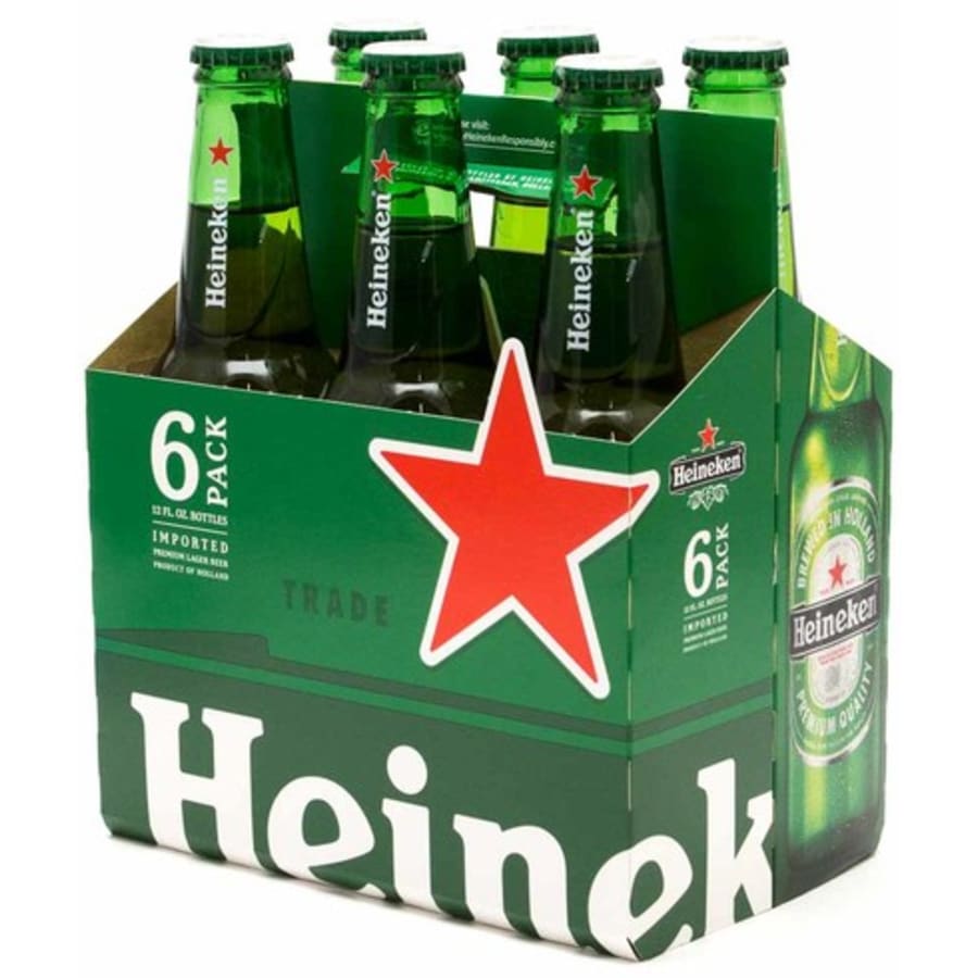 Heineken 6pk 12oz Btl 5.0% ABV