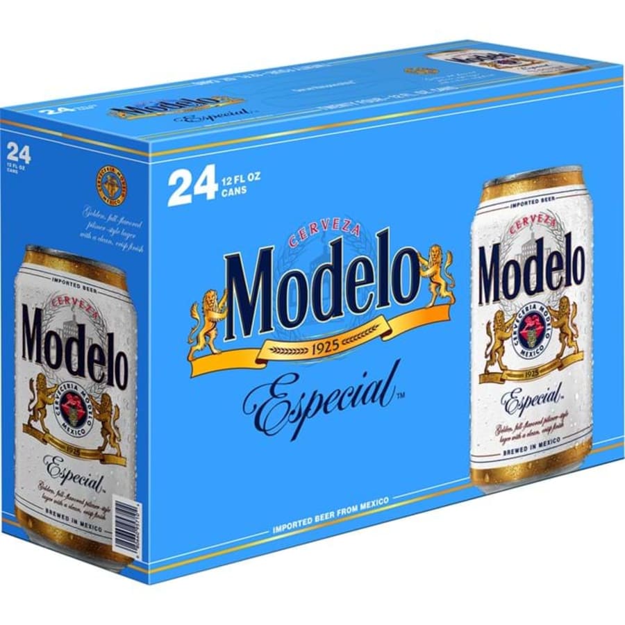 Modelo Especial Mexican Lager Beer, 24 Pack, 12 Fl Oz Cans,, 46% OFF