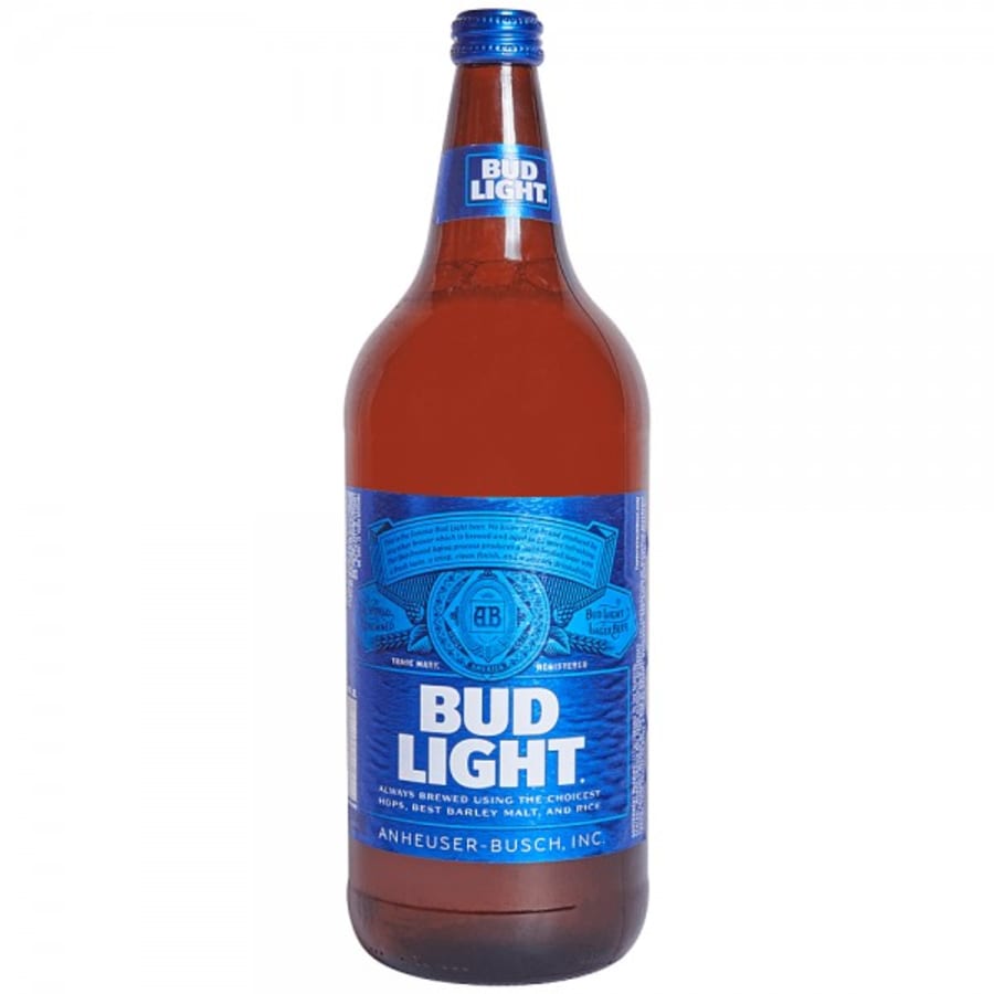 Bud Light 40 oz bottle - 
