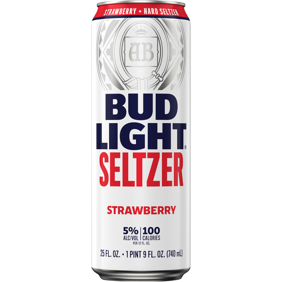 Bud Light Strawberry Seltzer 25 oz can - 