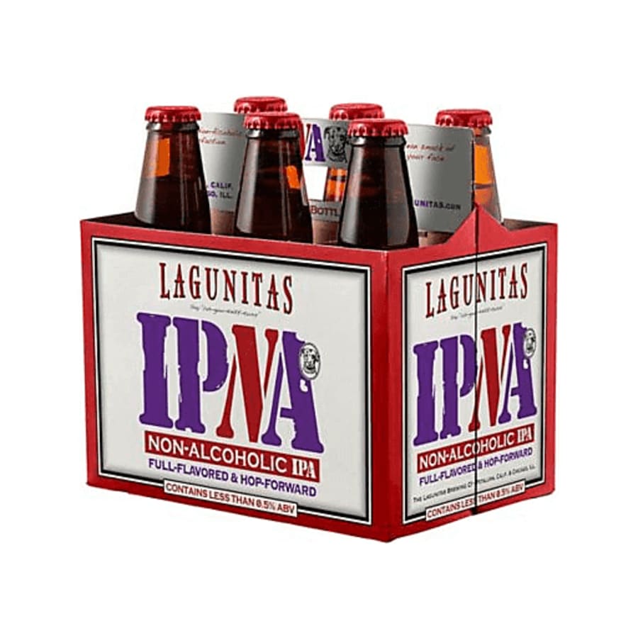 Lagunitas IPA Non-alcoholic 6 pack 6 pack bottles - 