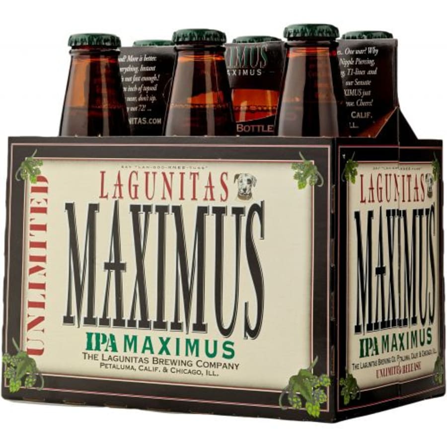 Lagunitas Maximus IPA 6 pack 6 pack bottles - 