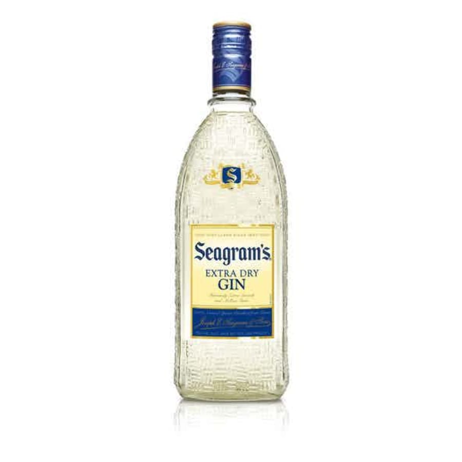 Seagram's Extra Dry Gin 750 ml - Seagram’s Extra Dry Gin is a savvy American gin that takes traditional botanicals and ages them in white oak barrels. Bitter and juniper-bold, this gin is as sophisticated as can be.