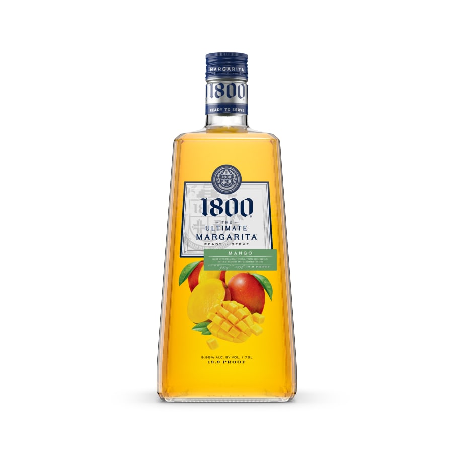 1800 Ultimate Margarita Mix Mango 1.75 L - 