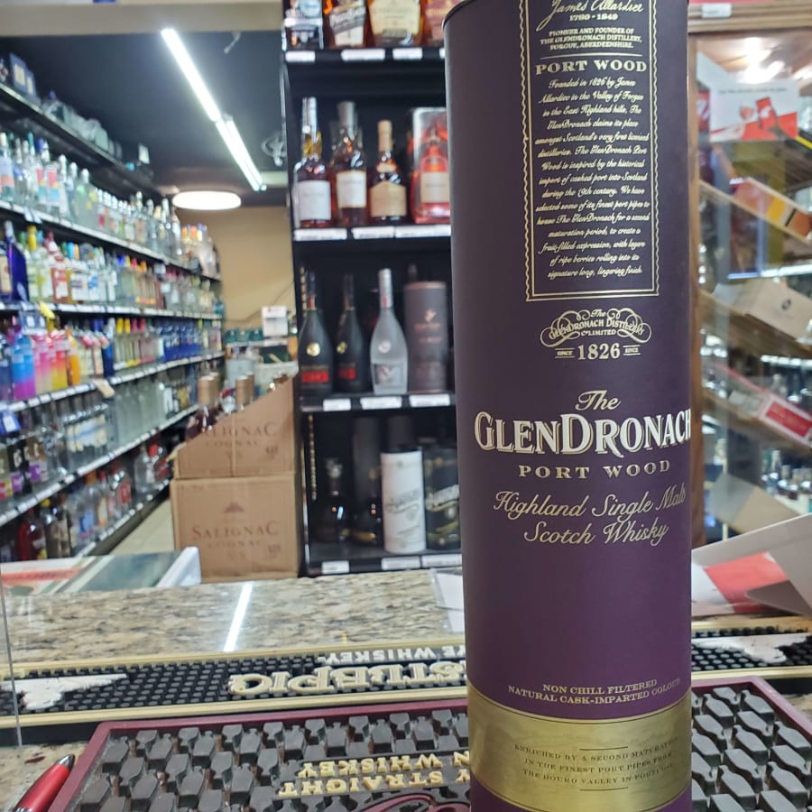 Glendronach port wood finish - 