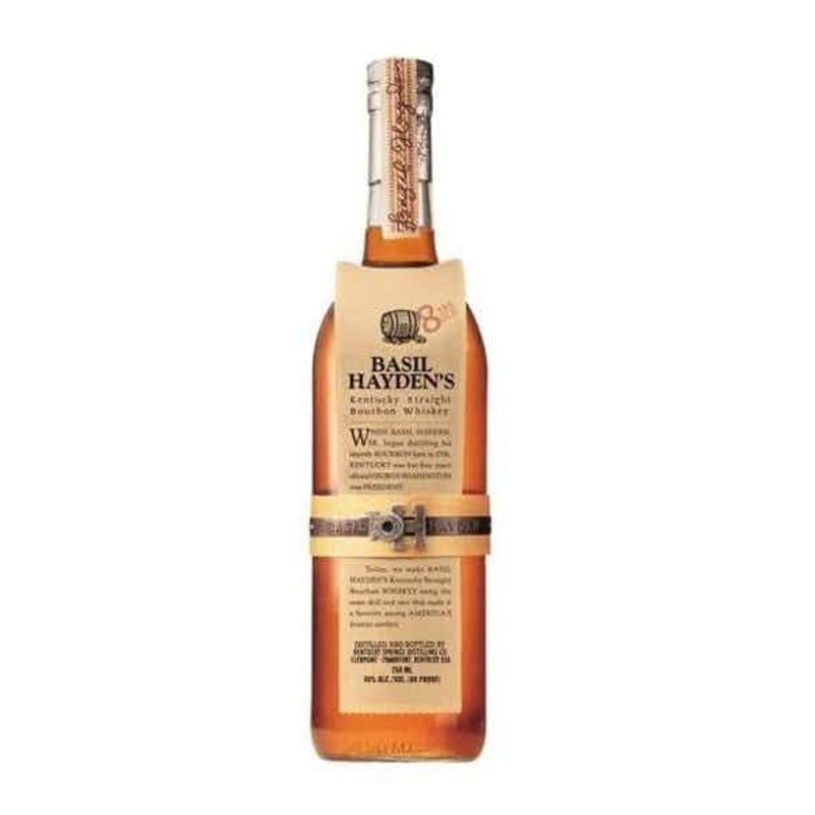Basil Hayden's Kentucky Straight Bourbon Whiskey Gift Box 750 ml - This gift box from Basil Hayden's showcases Kentucky straight bourbon that's hand-crafted in small batches. With double the rye, this bourbon takes on spicy hints for an astute character.