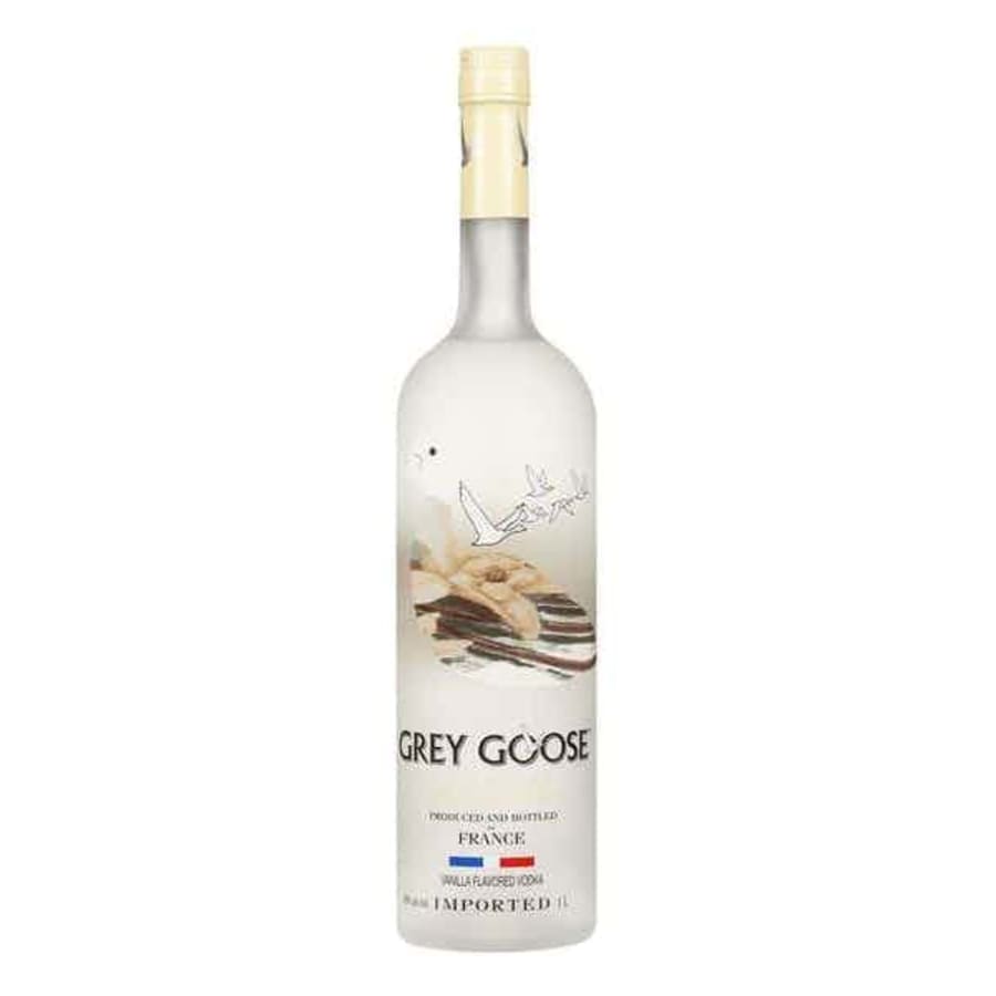 GREY GOOSE® La Vanille Flavored Vodka 750 ml - Grey Goose is a winter-wheat vodka filtered by Gensac spring water. This time, it's infused with the noble presence of Madagascar vanilla bean.