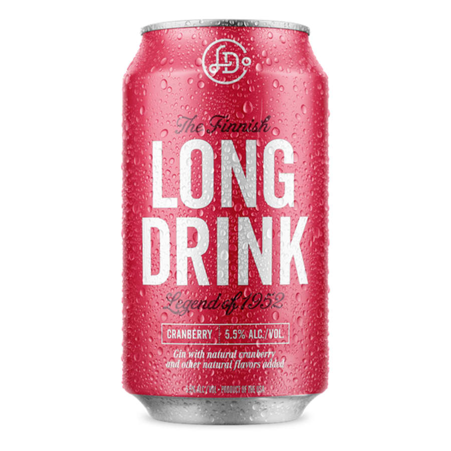 The Finnish Long Drink Cranberry 12 oz can - 