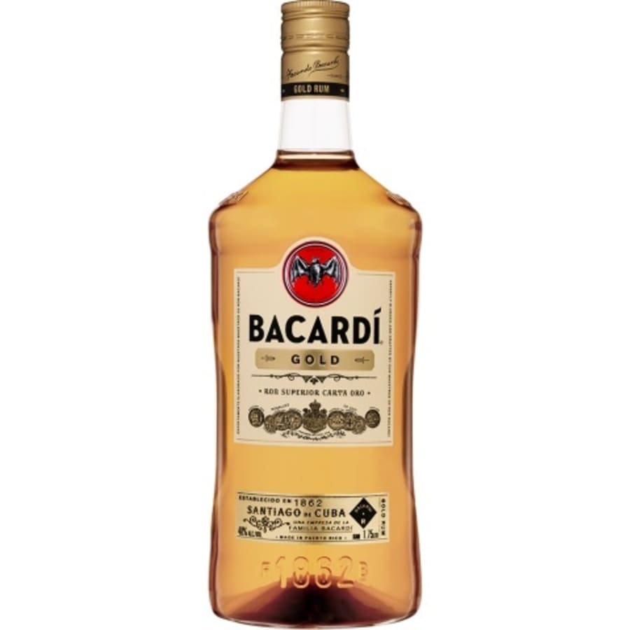 BACARDI GOLD RUM 1.75L - 