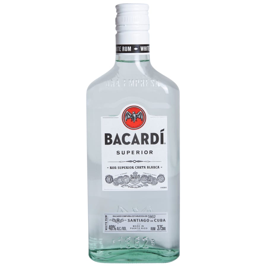 BACARDI SILVER RUM 375ml - 