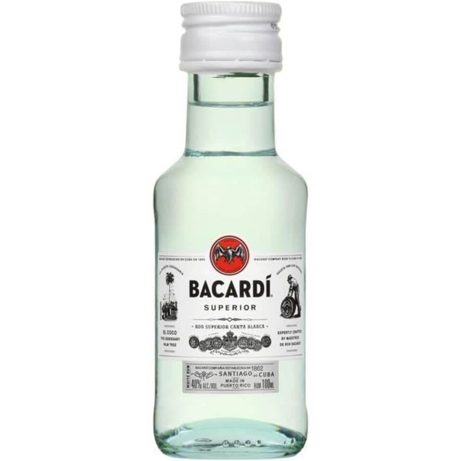 BACARDI SILVER RUM 100ml - 