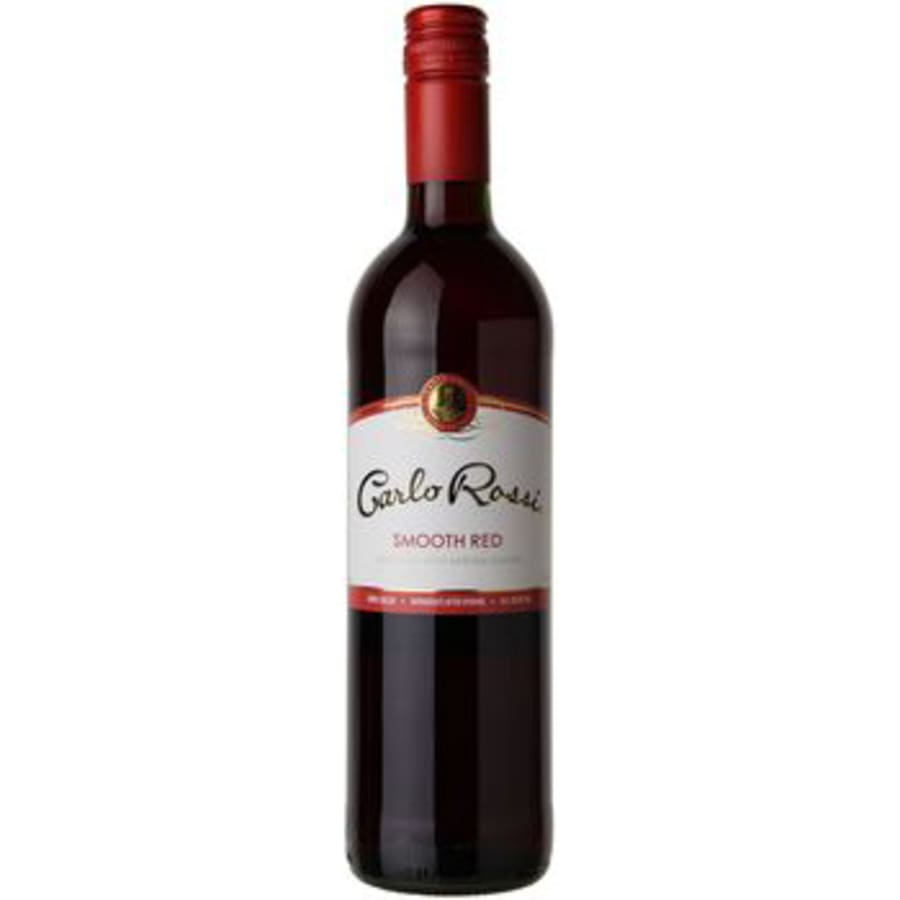 CARLO ROSSI SMOOTH RED 750ML - 