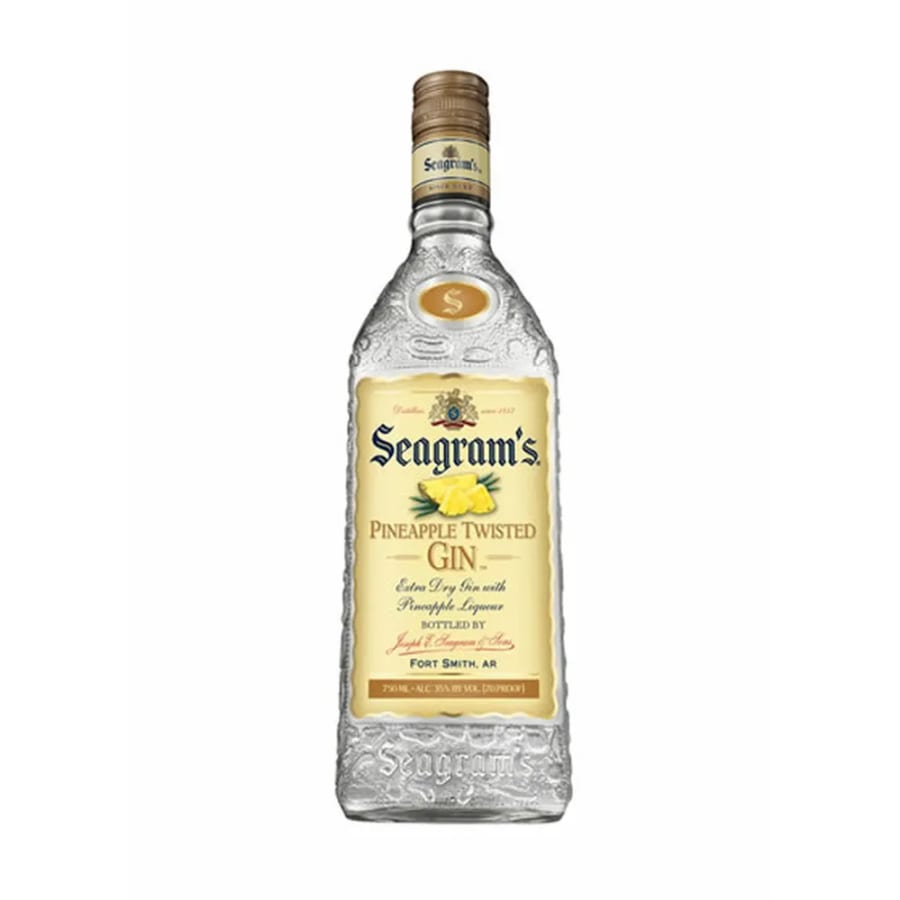 SEAGRAMS PINEAPPLE TWISTED GIN 750ml SEAGRAMS PINEAPPLE TWISTED GIN 750ml -