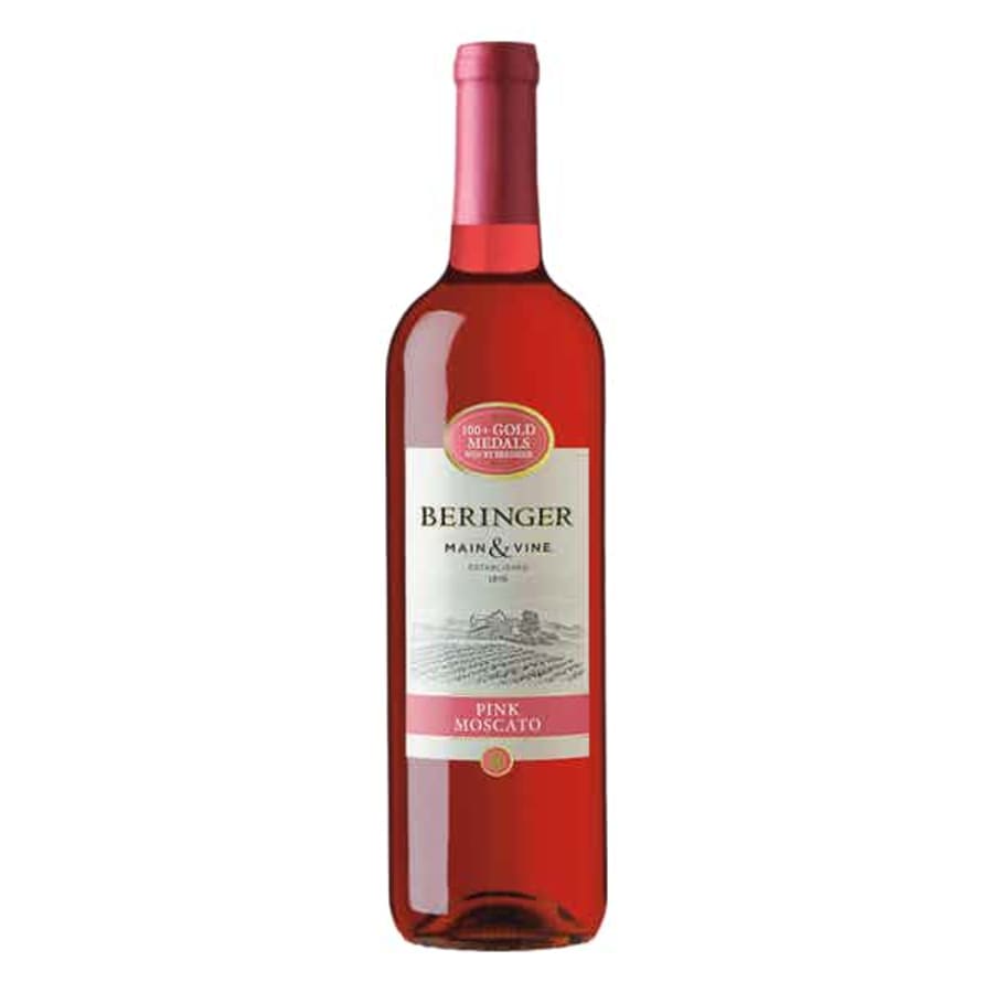 BERINGER PINK MOSCATO 750ML - 