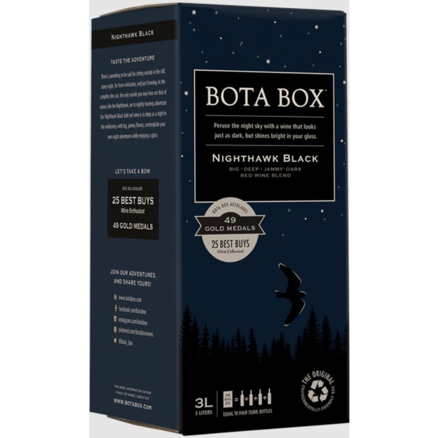 BOTA BOX NIGHTHAWK BLACK 3 L - 