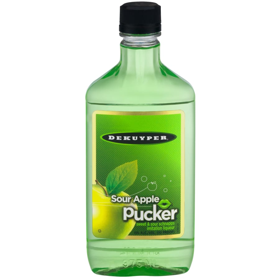 DEKUYPER PUCKER SOUR APPLE 375ML DEKUYPER PUCKER SOUR APPLE 375ML -