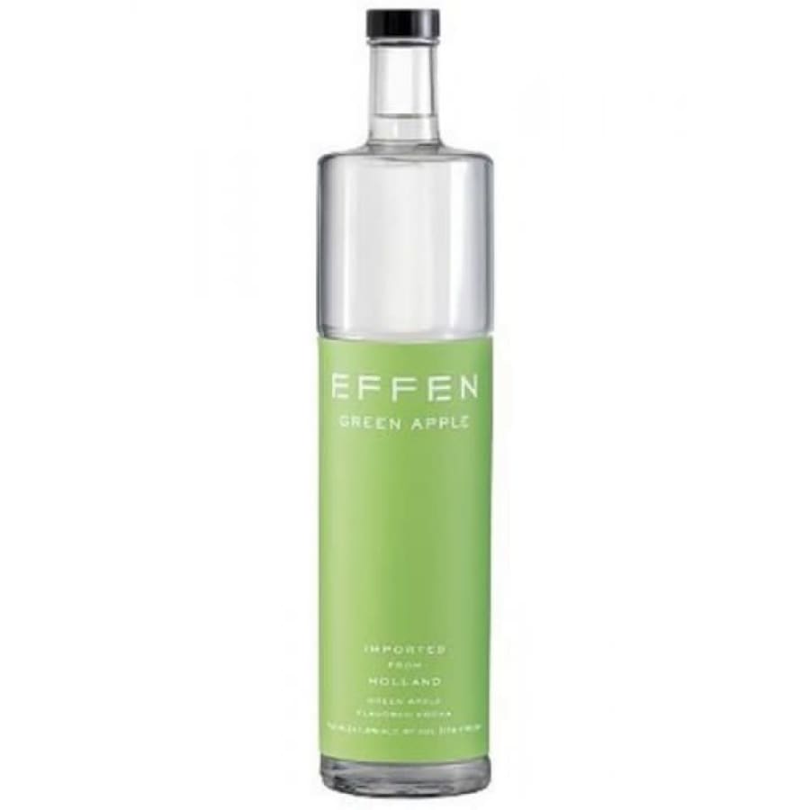 EFFEN VODKA GREEN APPLE 375ML - 