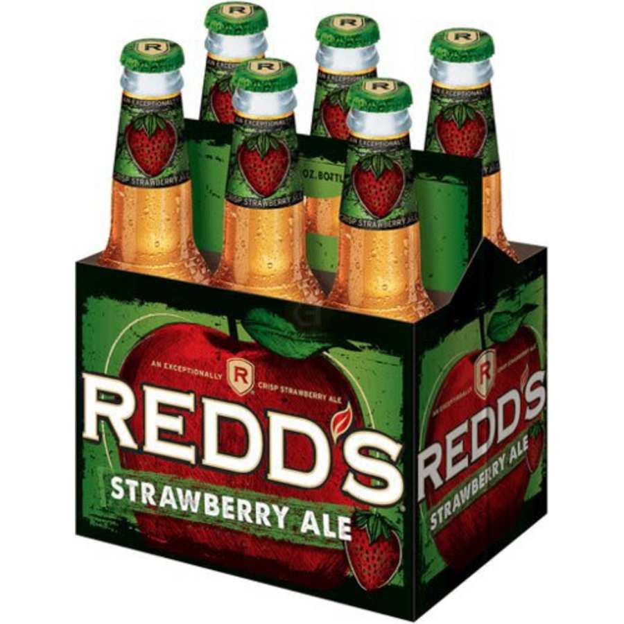 REDD'S STRAWBERRY ALE 12OZ 6PK REDD'S STRAWBERRY ALE 12OZ 6PK -