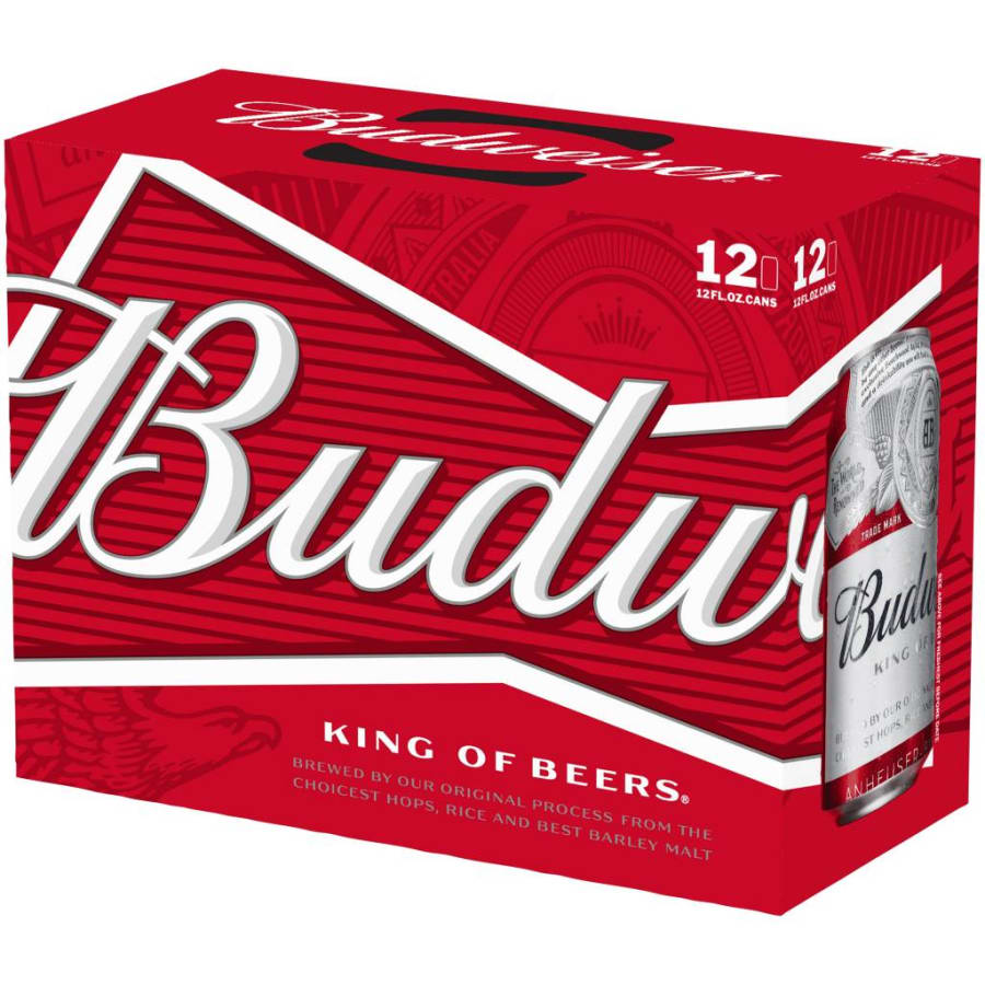 BUDWEISER 12 OZ 12PK CAN - 