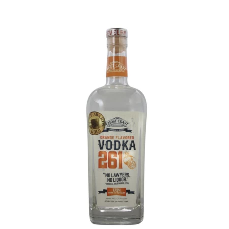 GHOST COAST VODKA 261 ORANGE FLAVORED 750ML GHOST COAST VODKA 261 ORANGE FLAVORED 750ML -