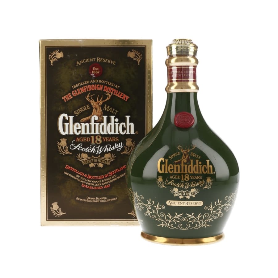 GLENFIDDICH SCOTCH 18YR ANCIENT RESERVE 750ML GLENFIDDICH SCOTCH 18YR ANCIENT RESERVE 750ML -